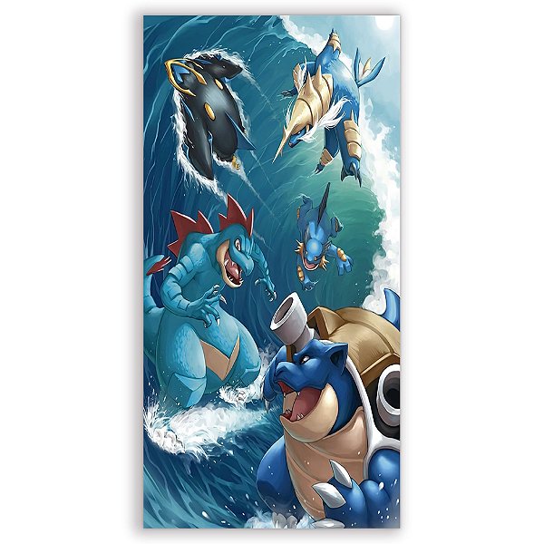 Faixa Lateral - Pokemon - Sublimado 3D