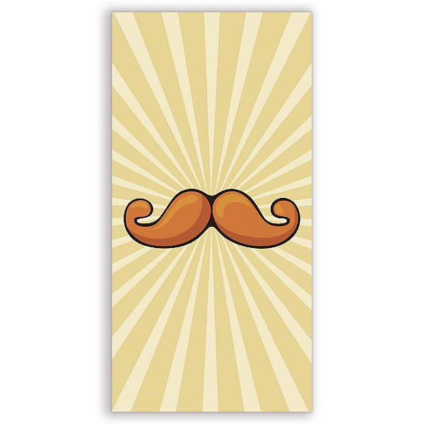 Faixa Lateral - Mundo Bita Bigode Amarelo - Sublimado 3D