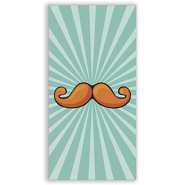 Faixa Lateral - Mundo Bita Bigode Tiffany - Sublimado 3D