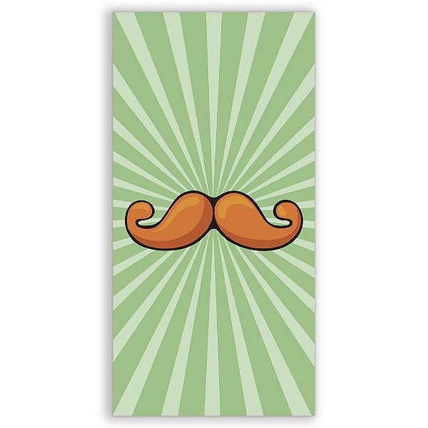 Faixa Lateral - Mundo Bita Bigode Verde - Sublimado 3D