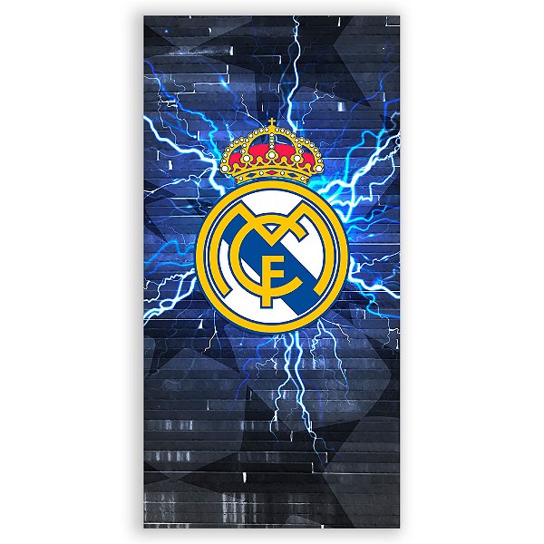 Faixa Lateral - Time Real Madrid - Sublimado 3D