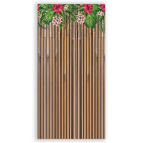 Faixa Lateral - Bambu florido - Sublimado 3D