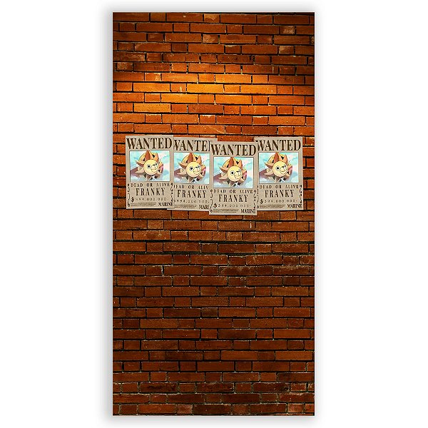 Faixa Lateral - One Piece Franky - Sublimado 3D