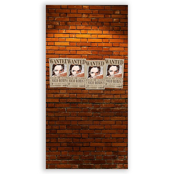 Faixa Lateral - One Piece Robin - Sublimado 3D