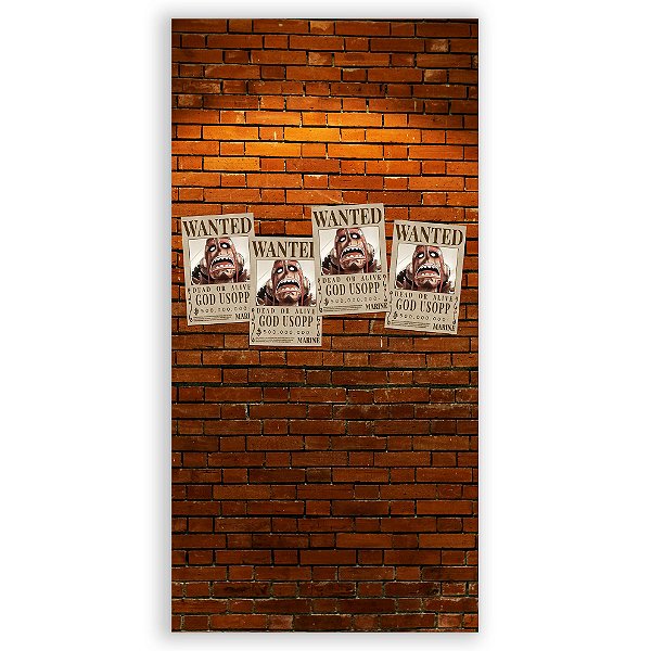 Faixa Lateral - One Piece Usopp - Sublimado 3D