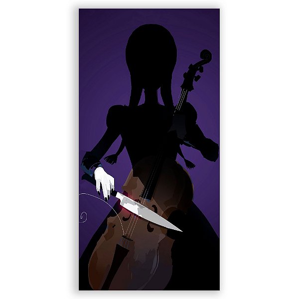 Faixa Lateral - Wandinha - Sublimado 3D