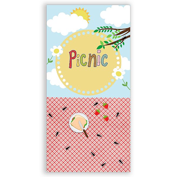 Faixa Lateral - Picnic - Sublimado 3D