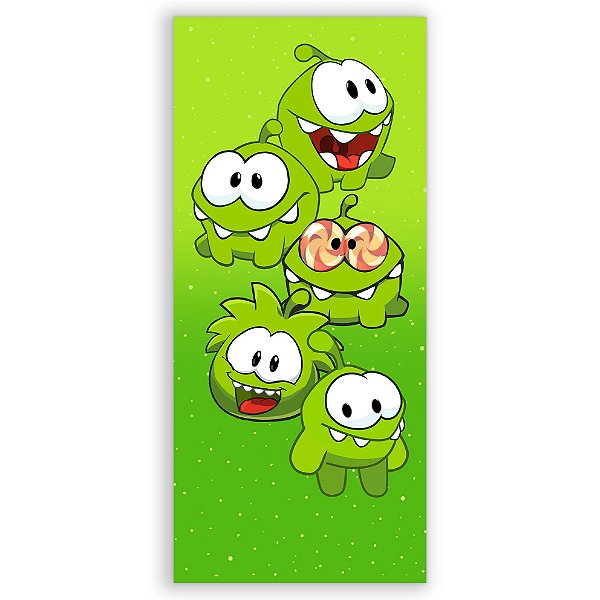 Faixa Lateral - Om Nom - Sublimado 3D