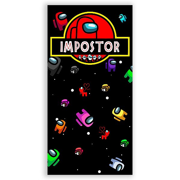 Faixa Lateral - Among Us - Sublimado 3D