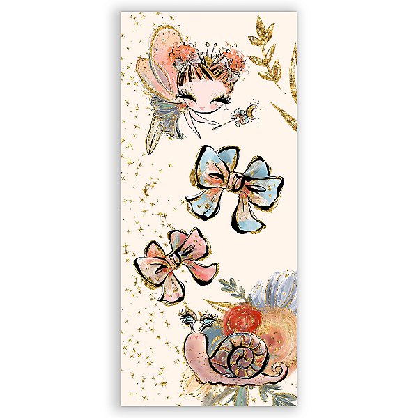 Faixa Lateral - Fada - Sublimado 3D