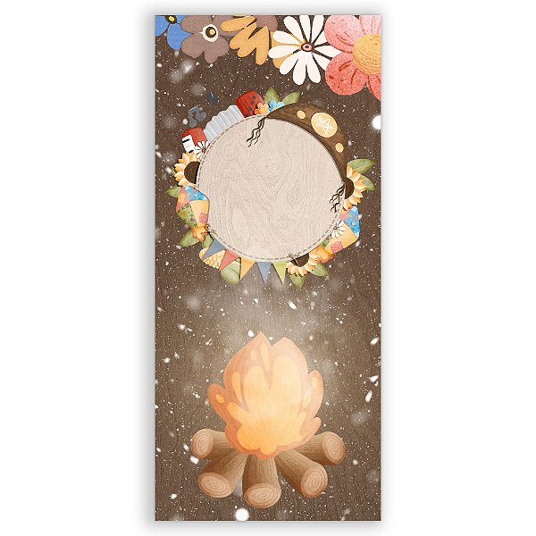 Faixa Lateral - Festa Junina - Sublimado 3D