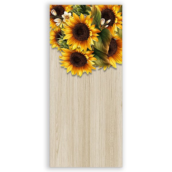 Faixa Lateral - Girassol - Sublimado 3D