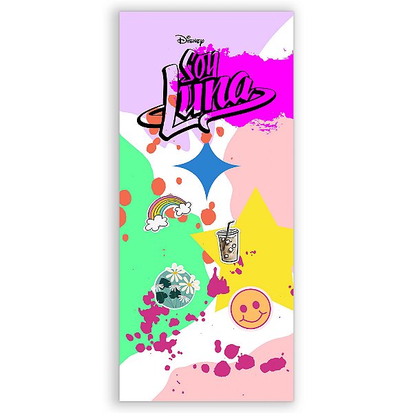 Faixa Lateral - Soy Luna - Sublimado 3D