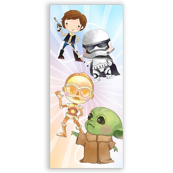 Faixa Lateral - Star Wars - Sublimado 3D