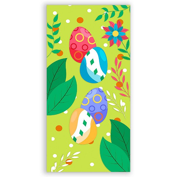 Faixa Lateral - Páscoa - Sublimado 3D