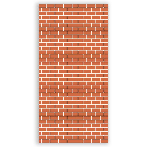 Faixa Lateral - Tijolo - Sublimado 3D