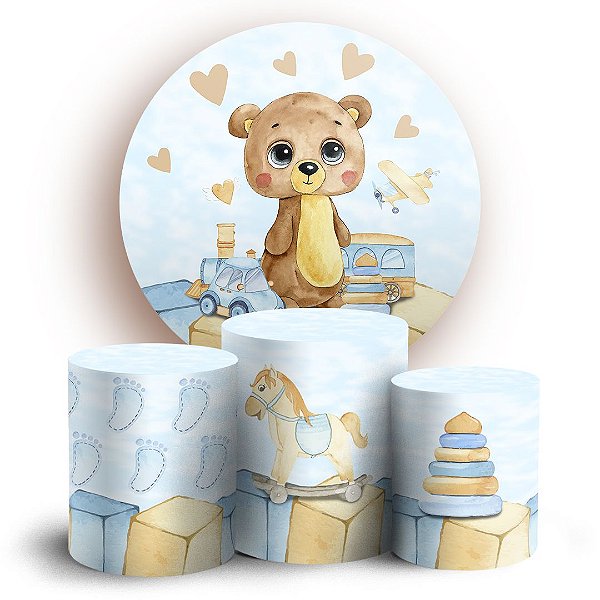 KIT Redondo e Trio - Brinquedos - Sublimado 3D