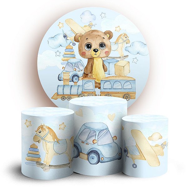 KIT Redondo e Trio - Brinquedos - Sublimado 3D