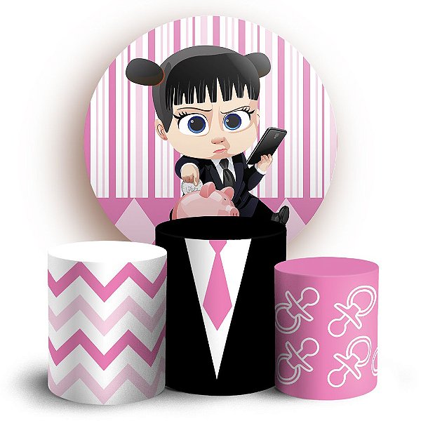 KIT Redondo e Trio - A Poderosa Chefinha - Sublimado 3D