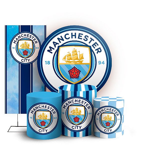 KIT Redondo Trio e Faixa - Manchester - Sublimado 3D