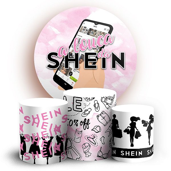 KIT Redondo e Trio - Shein - Sublimado 3D