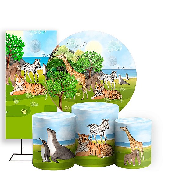 KIT Redondo Trio e Faixa - A Criação - Sublimado 3D