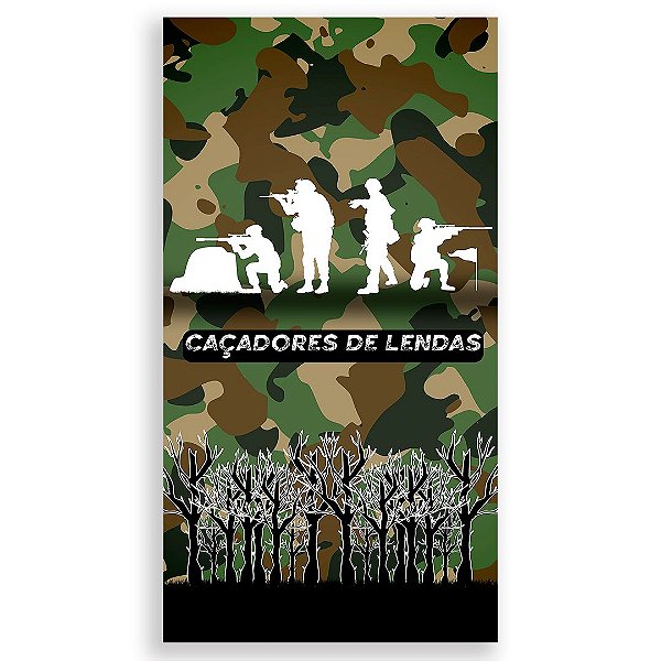 Faixa Lateral - Militar - Sublimado 3D