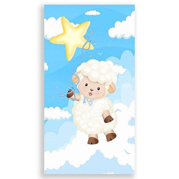 Faixa Lateral - Ovelhinha - Sublimado 3D