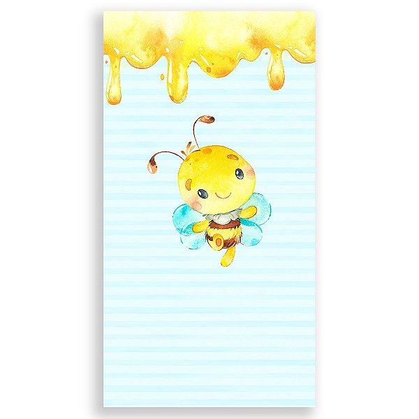 Faixa Lateral - Abelhinha Cute - Sublimado 3D