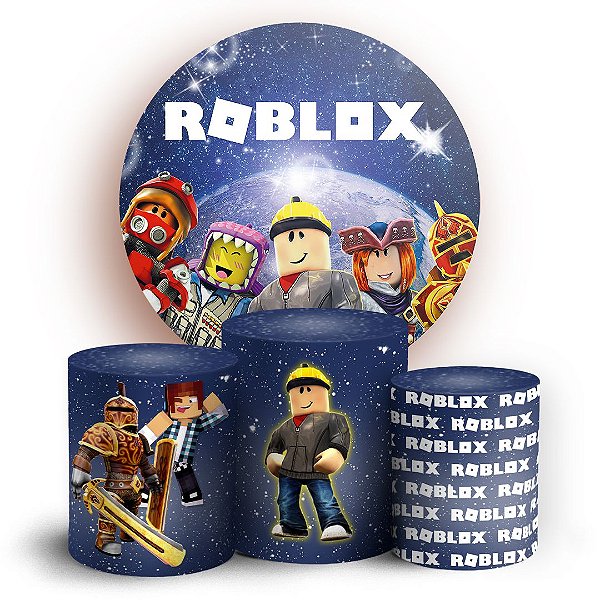 KIT Redondo e Trio - Roblox - Sublimado 3D - Sublitex, painéis