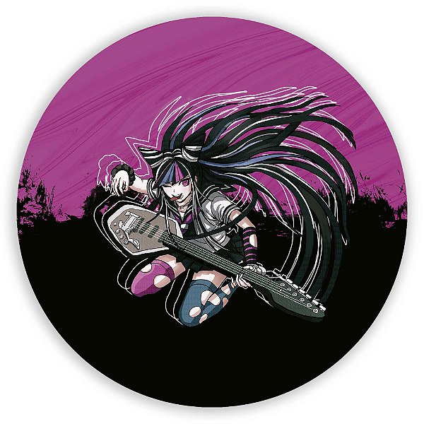 Painel Redondo - Danganronpa Ibuki Mioda  - Sublimado 3D