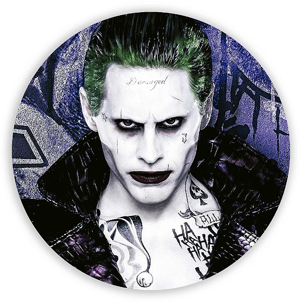 Painel Redondo - Coringa - Sublimado 3D