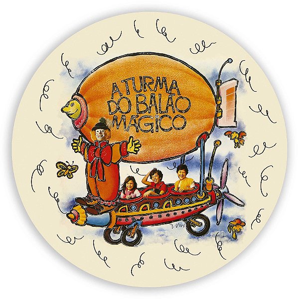 Painel Redondo - A Turma do Balão Mágico - Sublimado 3D