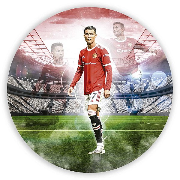 Painel Redondo - Futebol - Sublimado 3D