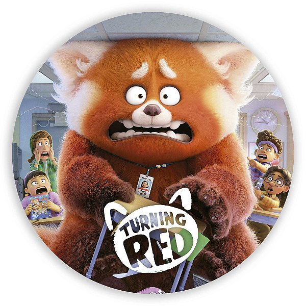 Painel Redondo - Red - Sublimado 3D