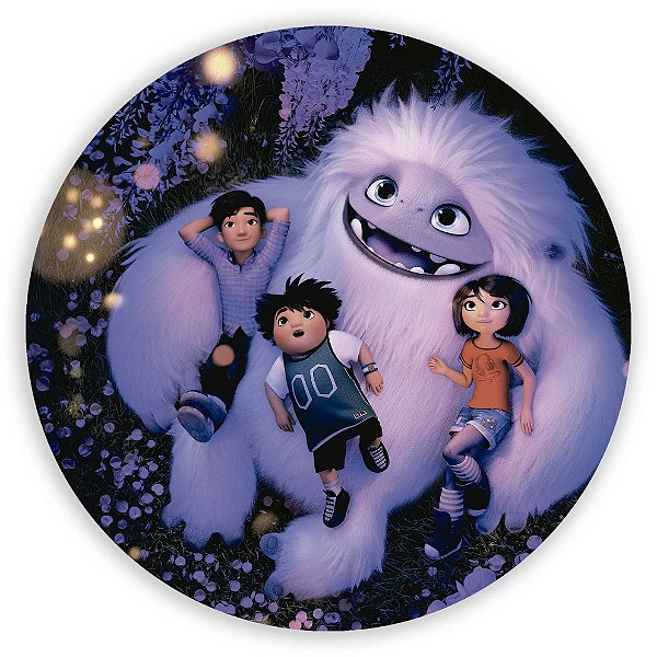 Painel Redondo - Abominavel - Sublimado 3D