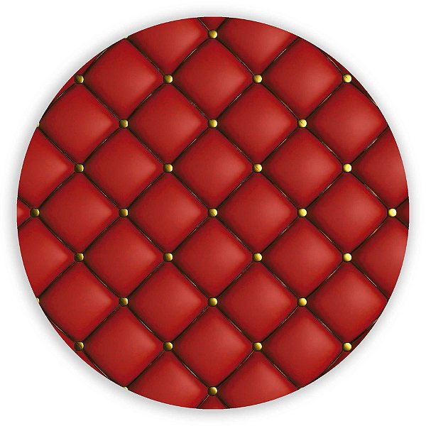 Painel Redondo - Capitone - Sublimado 3D