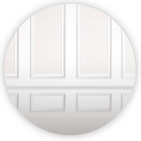 Painel Redondo - Vitoriano Luxo - Sublimado 3D