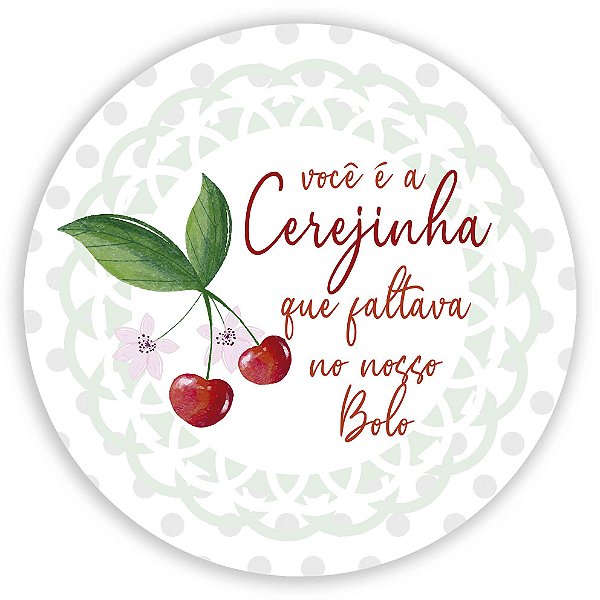 Mini Painel - Cereja - Sublimado 3D