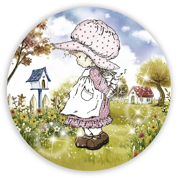 Mini Painel - Boneca Vintage - Sublimado 3D