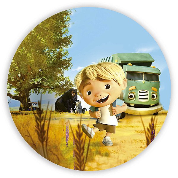 Painel Redondo - Ze Coleta - Sublimado 3D