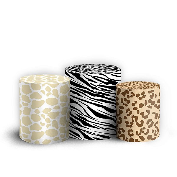 Trio Cilindro -  A Criação - Sublimado 3D + Elástico