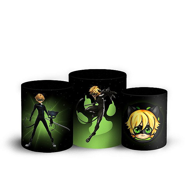 Trio Cilindro -  Ladybug - Sublimado 3D + Elástico