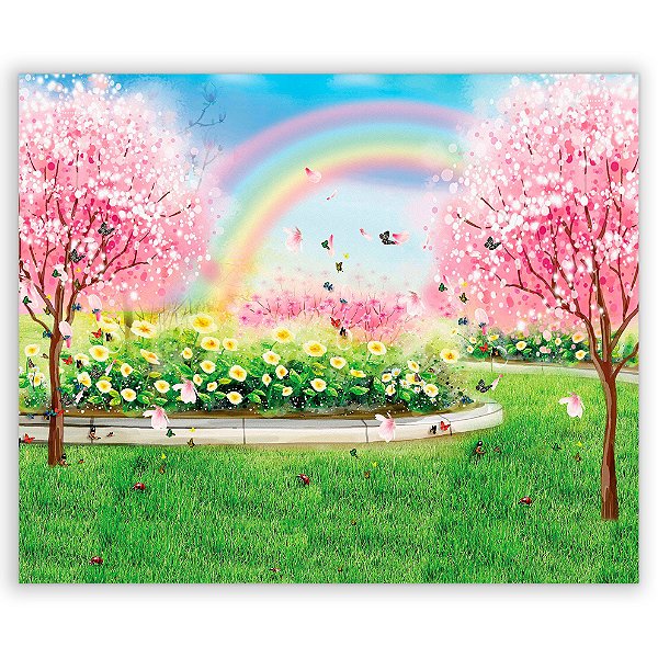 Painel Retangular - Natureza - Sublimado 3D