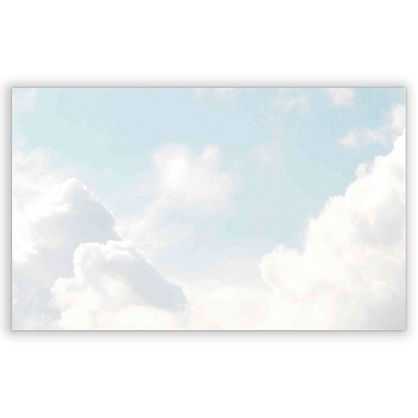 Painel Retangular - Nuvem - Sublimado 3D