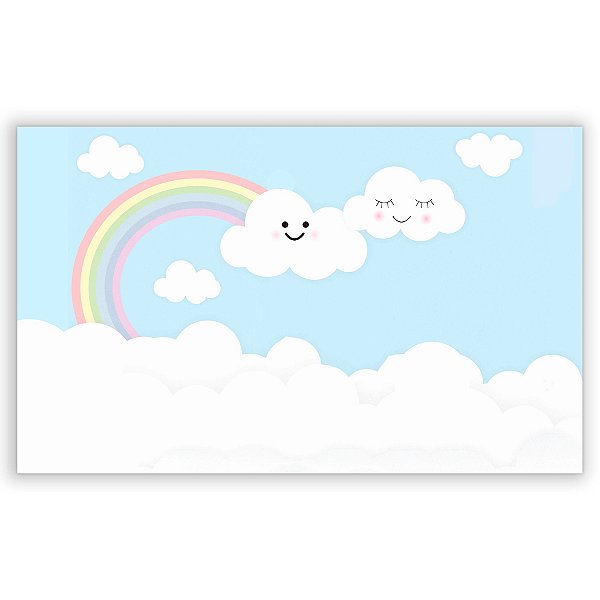 Painel Retangular - Chuva de Amor - Sublimado 3D