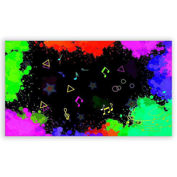 Painel Retangular - Neon - Sublimado 3D