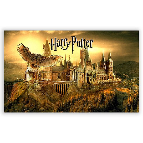 Painel Retangular - Harry Potter - Sublimado 3D