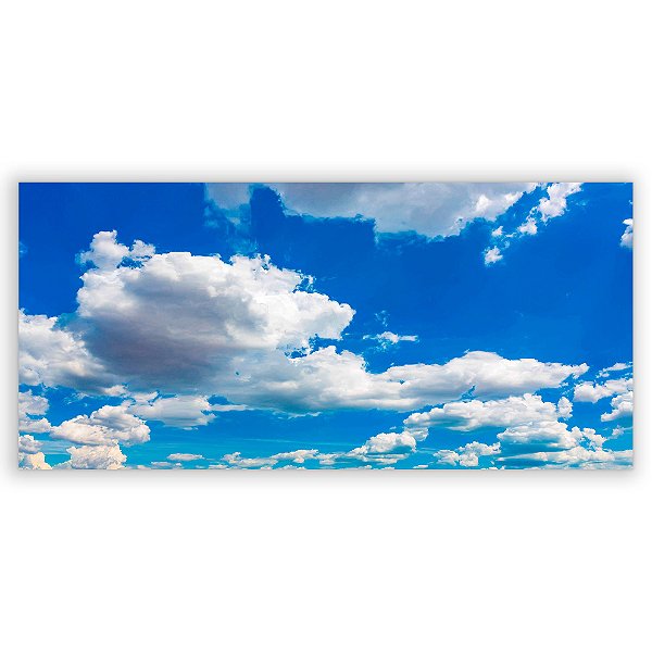 Painel Retangular - Nuvens - Sublimado 3D