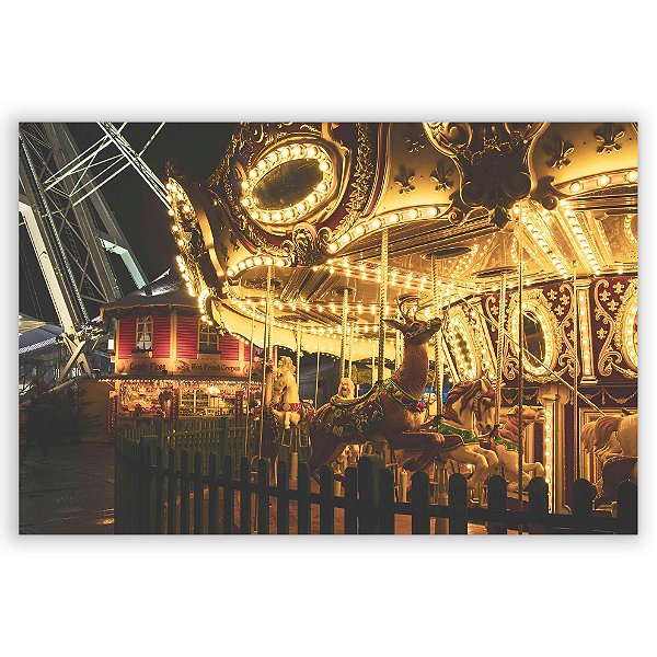 Painel Retangular - Carrossel - Sublimado 3D